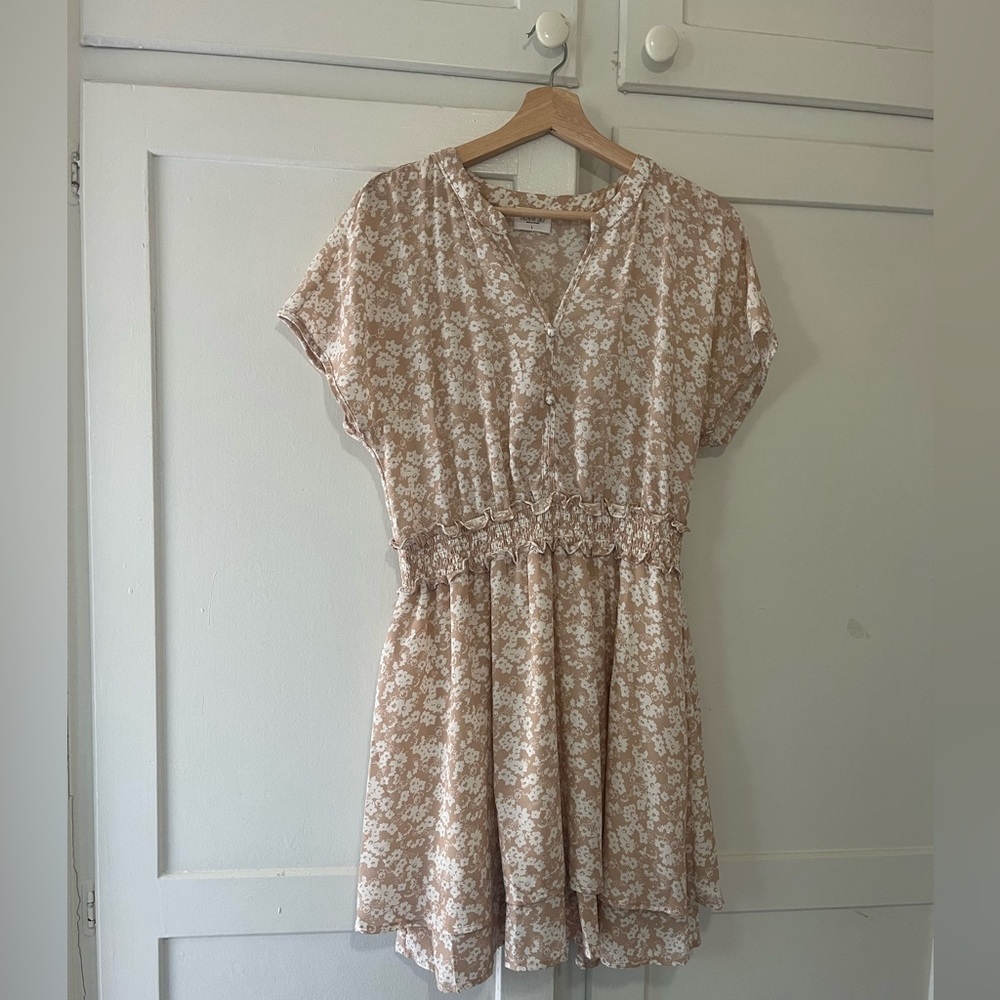Sienna Sky Size Large Blush Pink Mauve Dress Spring Easter Outfit